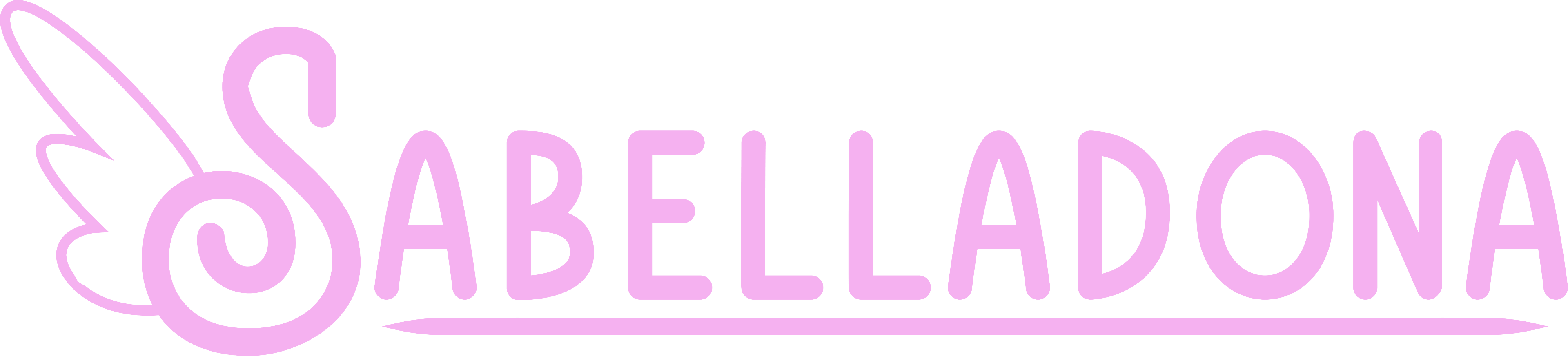 A characterization of Sabelladona the artist. She's sitting a table with a digital drawing tablet in front of her, her hand poised over the drawing surface. She's wearing a pastel pink hoodie, with a pastel blue shirt under it. She's looking at the camera